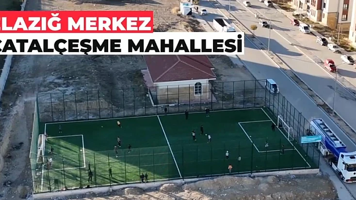 Elazığ’da spor altyapısı güçlenmeye devam ediyor: Toplam Saha sayısı 69’a ulaştı