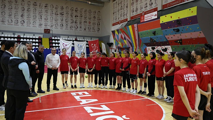 İl Müdürleri Eren ve Şahin’den sporculara destek