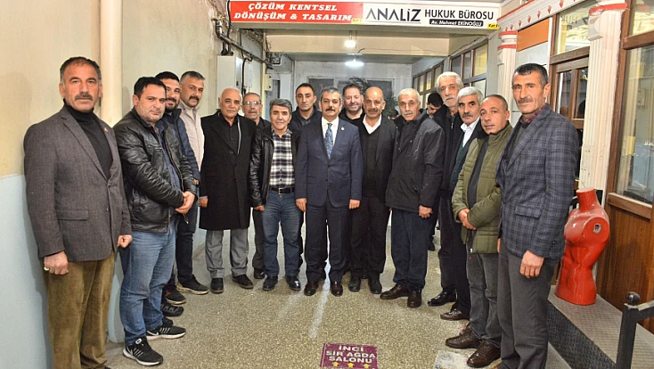 Milletvekili Keleş’ten Elazığ Merkez Köy Muhtarları Dayanışma Derneği’ne ziyaret