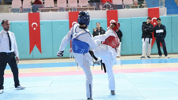 Taekwondo il birinciliğinde kıyasıya rekabet