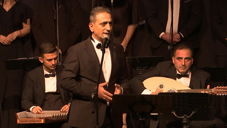 ‘Yeşilçam Konseri’ şarkıları seslendirildi