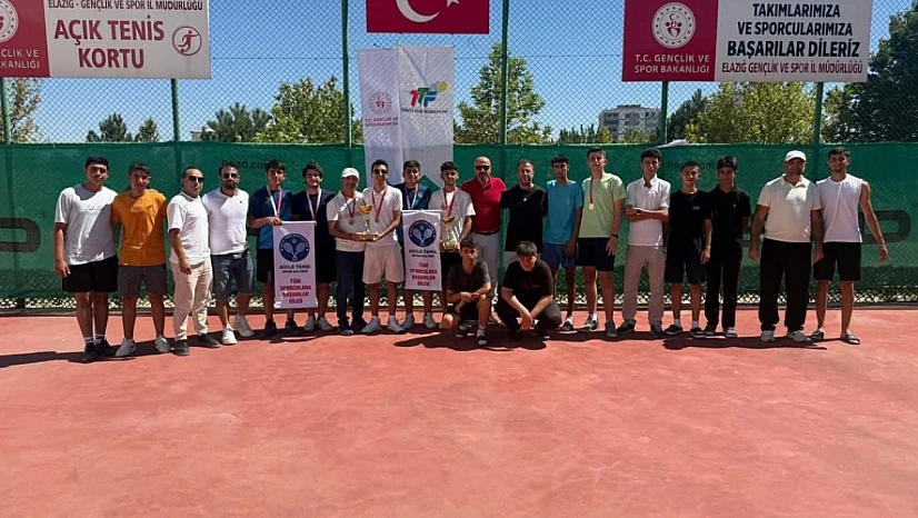 18 Yaş Altı Türkiye Takım Şampiyonası 2. aşama tenis turnuvası tamamlandı