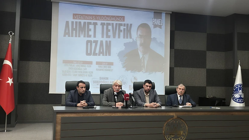 Ahmet Tevfik Ozan vefatının 5. Yıldönümünde anıldı