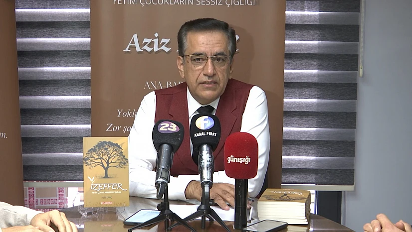 Av. Aziz Dinç yeni kitabı 'İzeffer'i tanıttı