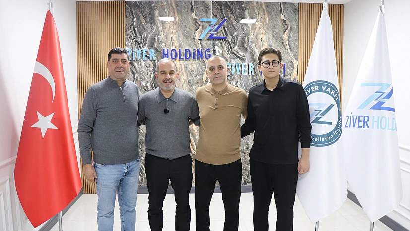 Başkan Alan'dan Ziver Holding'e ziyaret