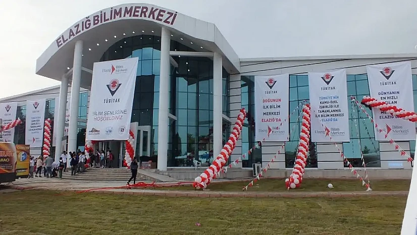 Elazığ Bilim Merkezi'ne TÜBİTAK'tan önemli destek