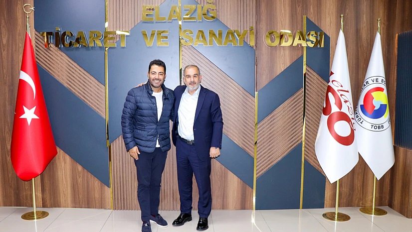 Ersan Diamond Sahibi Ersan Gülmez'den Başkan Alan'a ziyaret