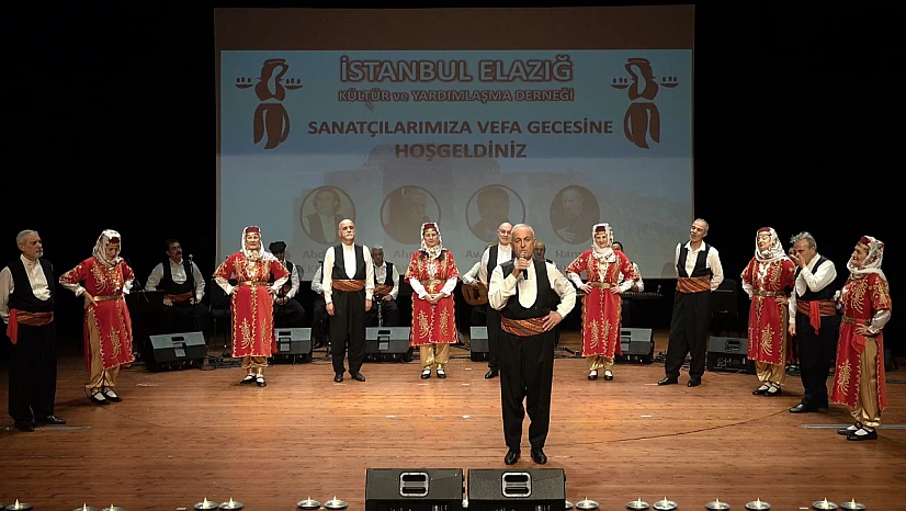 İstanbul Elazığ Kültür ve Yardımlaşma Derneği'nden Vefa Gecesi