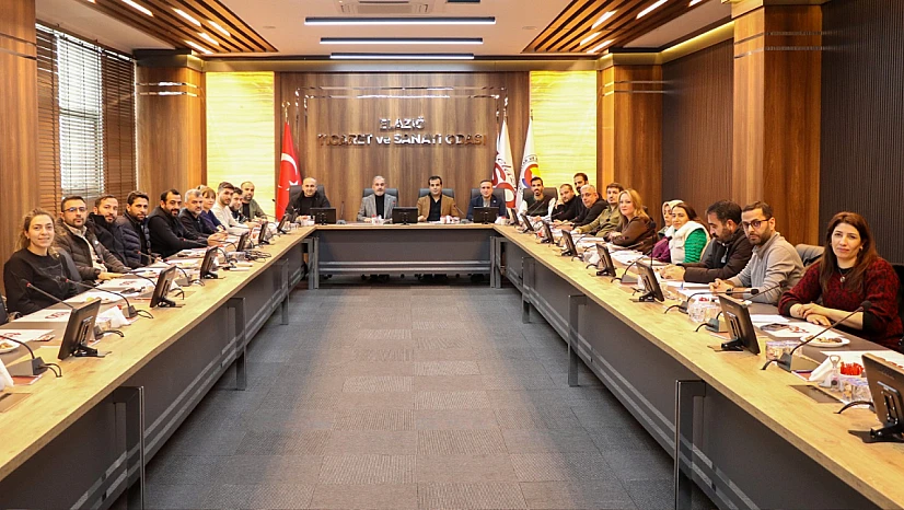 Jeloji ve Jeofizik Sektörü Elazığ TSO'da buluştu