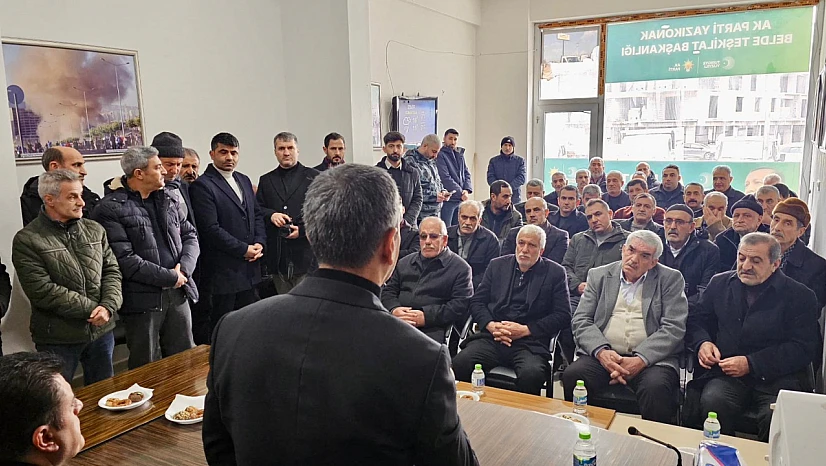 Milletvekili Keleş Yazıkonak'ta vatandaşlarla bir araya geldi