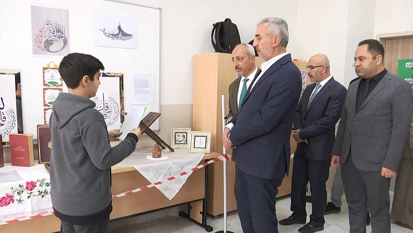 Şehit Aytaç Kaya Ortaokulu'nda 'Yöresel Ürün Sergisi' açıldı