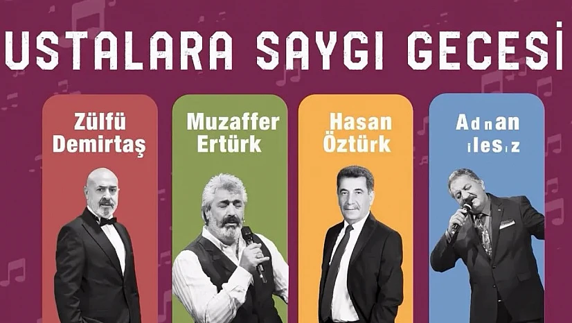 Ustalara saygı gecesi