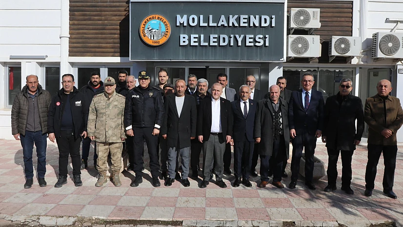 Vali Hatipoğlu'ndan belde belediyelerine ziyaret