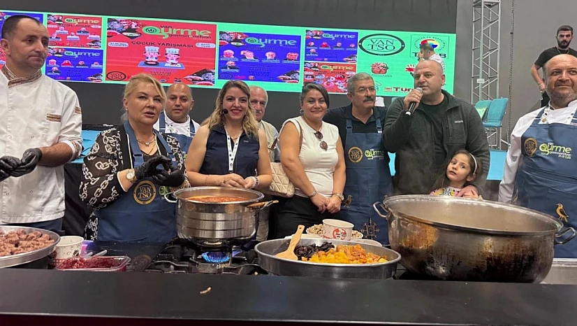 Van 3. Gurme ve Gastronomi Fuarı'na Harput Köfte damga vurdu