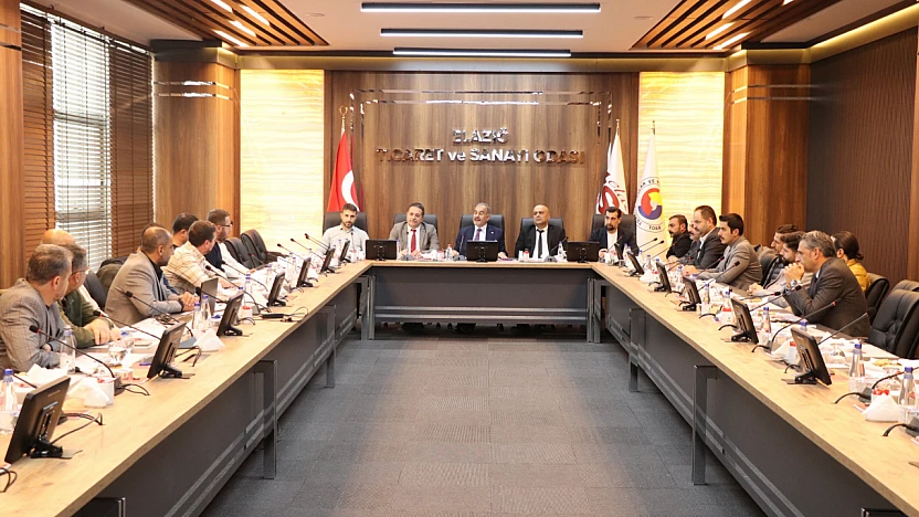 AKSA doğalgaz ve sektör temsilcileri Elazığ TSO'da bir araya geldi