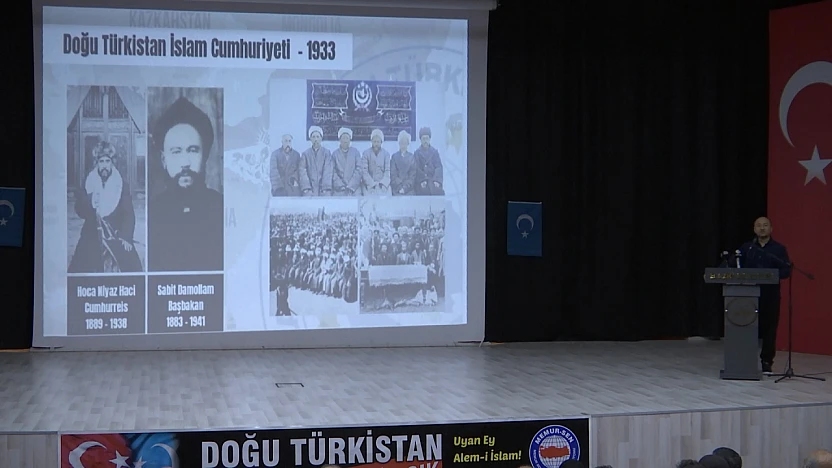 'Derin Yaramız Doğu Türkistan' söyleşisi