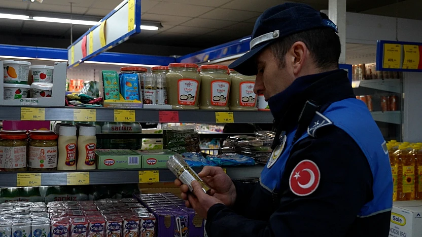Elazığ Belediyesi'nden zincir marketlere denetim