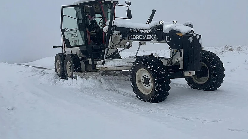 Elazığ'da 310 köy yolu ulaşıma kapandı