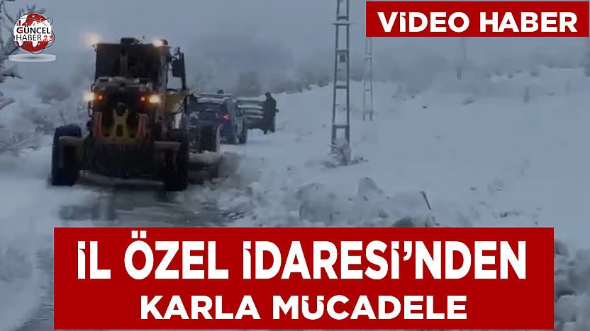 Elazığ'da 323 köy yolu ulaşıma kapalı