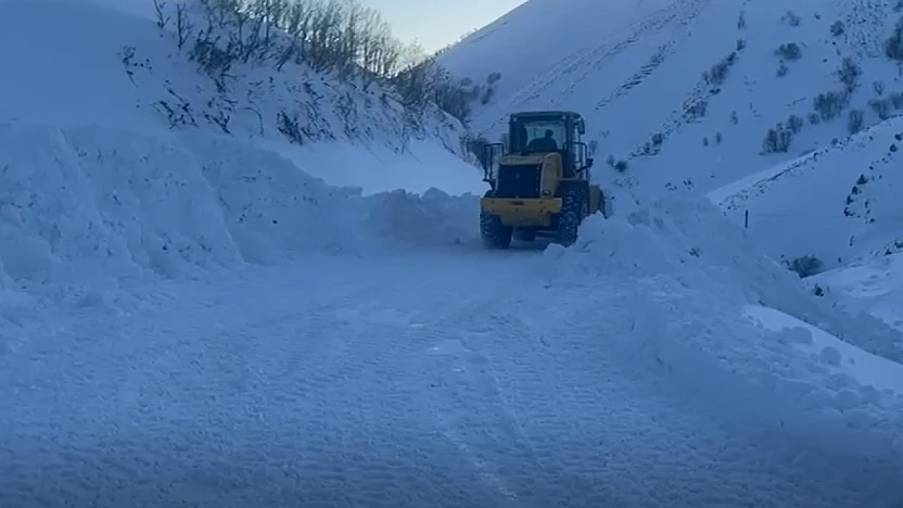Elazığ'da 9 köy yolu ulaşıma kapalı