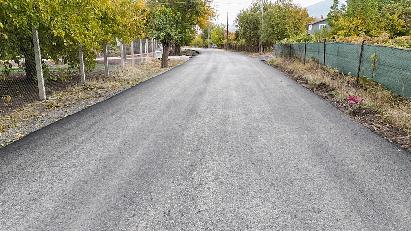 Elazığ İl Özel İdaresi'nden Çağlar Köyü'ne konforlu ulaşım