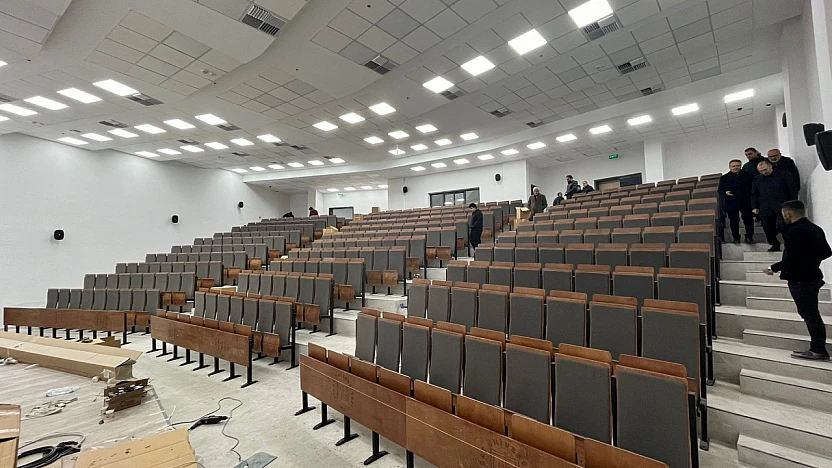 Fırat Üniversitesi Merkezi Amfi İnşaatında sona gelindi