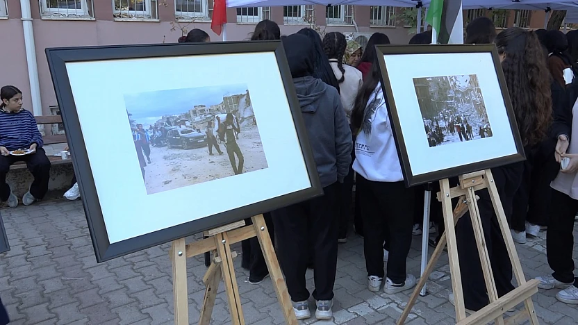 Gazze yararına kermes düzenlendi