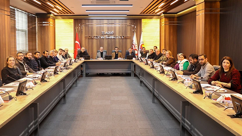 Jeloji ve Jeofizik Sektörü Elazığ TSO'da buluştu