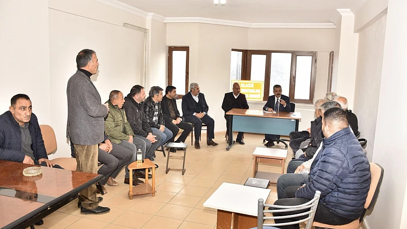 Milletvekili Keleş'ten Elazığ Merkez Köy Muhtarları Dayanışma Derneği'ne ziyaret