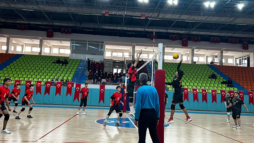 'Okul Sporları Gençler A Voleybol' il birinciliği müsabakaları tamamlandı