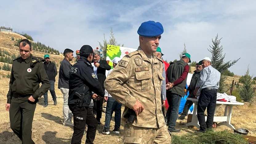 Palu'da 'Şehit Sefer Alan' anısına hatıra ormanı