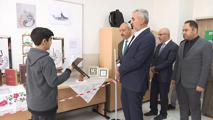 Şehit Aytaç Kaya Ortaokulu'nda 'Yöresel Ürün Sergisi' açıldı