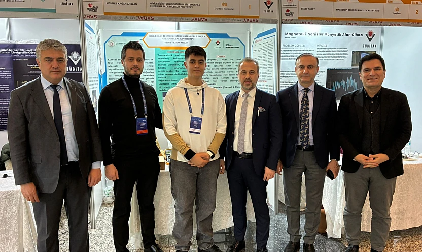 57'inci TÜBİTAK lise öğrencileri Malatya bölge sergisi açıldı