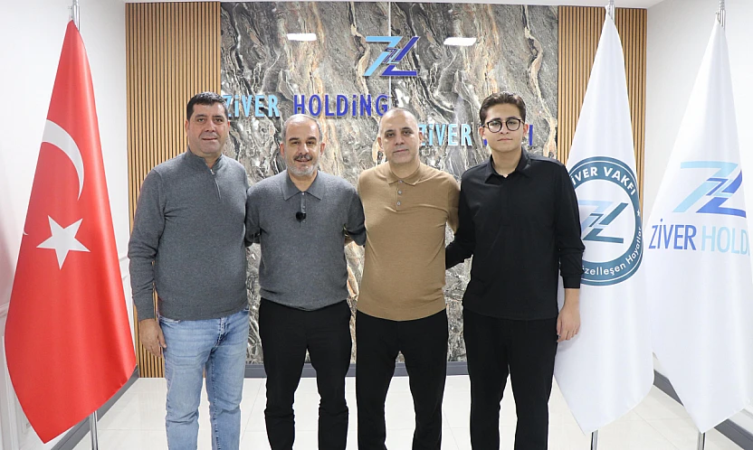 Başkan Alan'dan Ziver Holding'e ziyaret