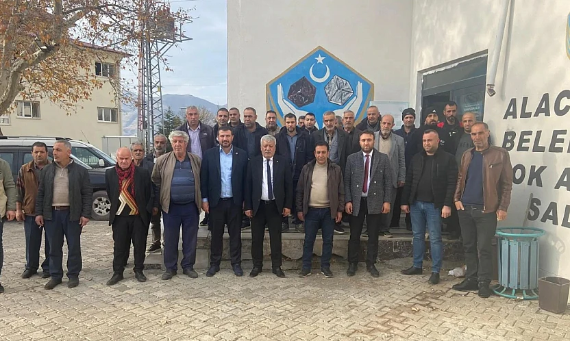 Başkan Kurnaz Alacakaya esnafı ile buluştu