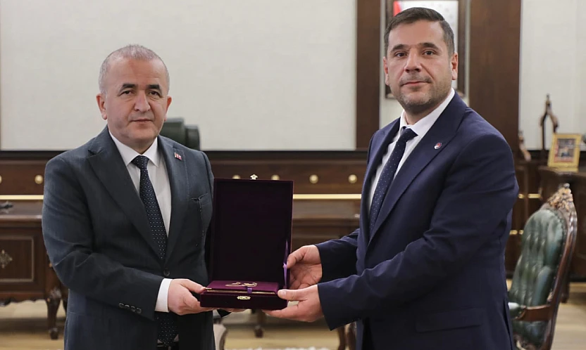 Diyanet-Sen Elazığ Şubesi'nden Vali Hatipoğlu'na ziyaret