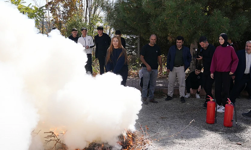 Elazığ Belediyesi İtfaiyesi 2025 yılında on binlerce olaya müdahale etti