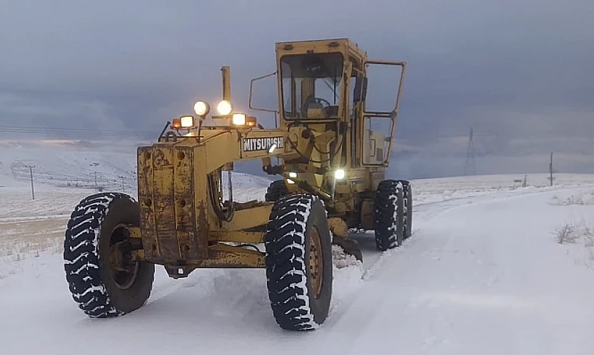 Elazığ'da 25 köy yolu ulaşıma kapalı