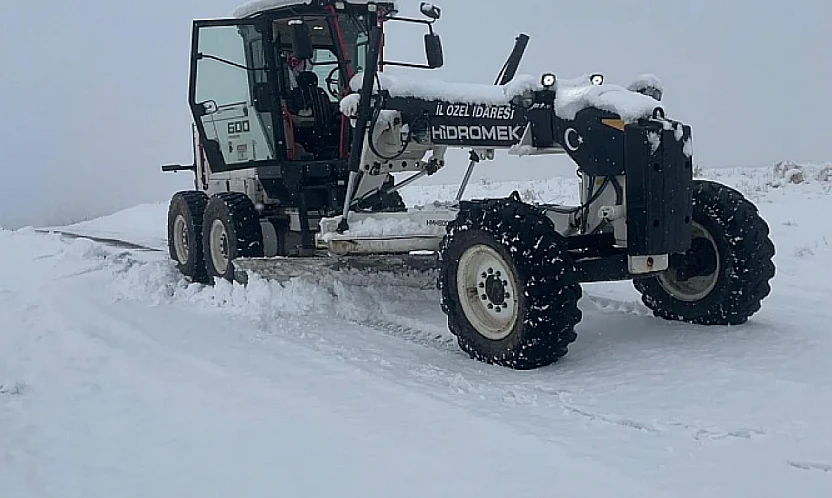 Elazığ'da 310 köy yolu ulaşıma kapandı