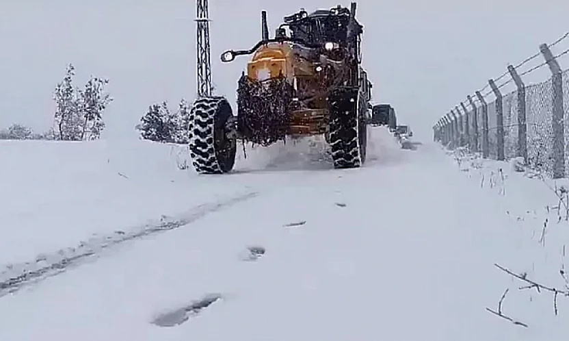 Elazığ'da 482 köy yolu ulaşıma kapandı