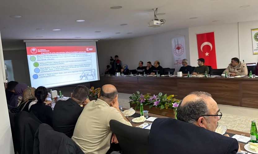 Elazığ'da hayvansal üretim planlaması toplantısı