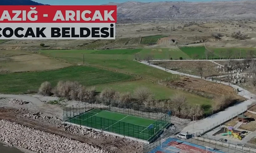 Elazığ'da spor altyapısı güçlenmeye devam ediyor: Toplam Saha sayısı 69'a ulaştı