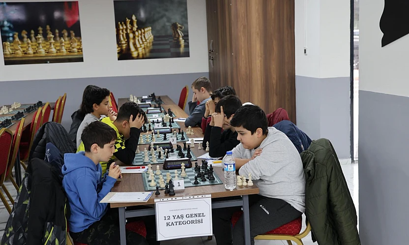 Elazığ küçükler il birinciliği satranç turnuvası tamamlandı