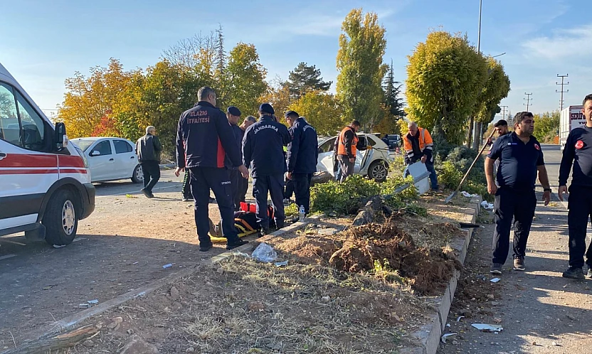 Elazığ - Malatya karayolunda feci kaza