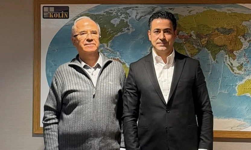 ETSO Başkan Adayı Ahmet Ballıca, Ankara'da Celal Koloğlu'nu ziyaret etti