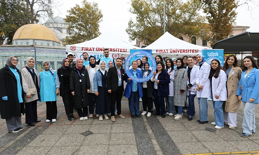 Fırat Üniversitesi Hastanesi'nden diyabet farkındalığı etkinliği