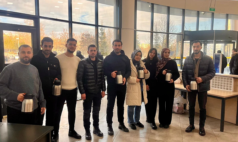 Fırat Üniversitesi'nde öğrencilere sınav haftası desteği