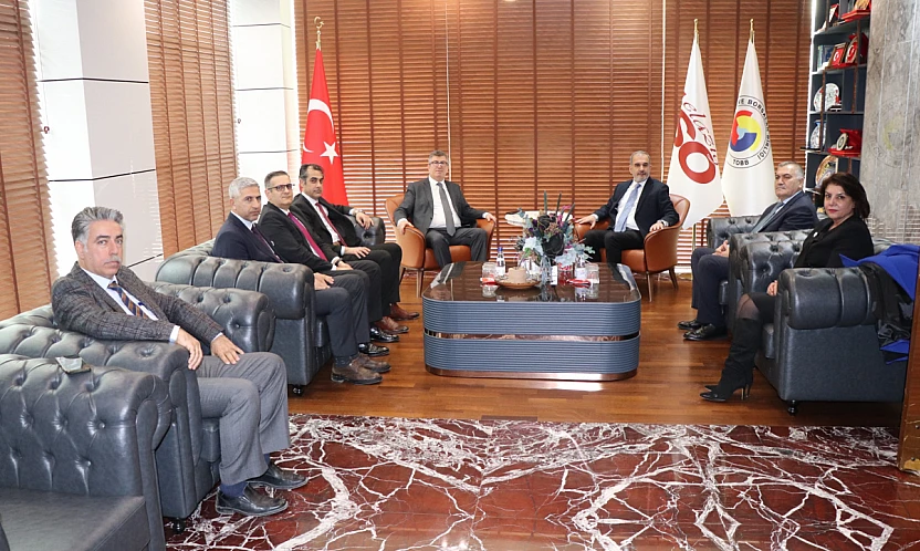 Gelir İdaresinden Başkan Alan'a ziyaret