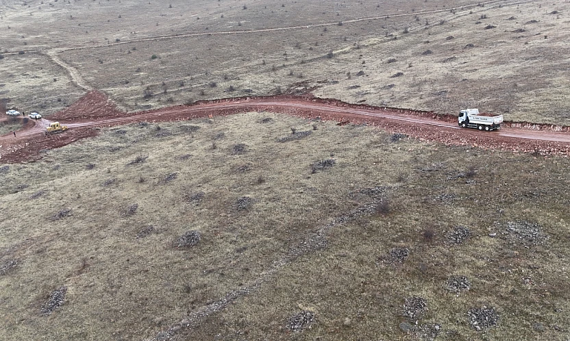 Gogo Deresi–Zırkı grup yolunda yarım kalan iş tamamlanıyor