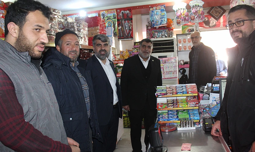 HÜDA PAR heyetinin Alacakaya ziyareti